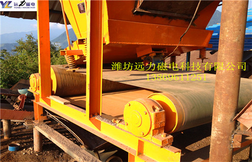 永磁帶式磁選機(jī)，永磁帶式高梯度磁選機(jī)研制_遠(yuǎn)力為您講述永磁帶式高梯度磁選機(jī)研制磁場(chǎng)分布圖 