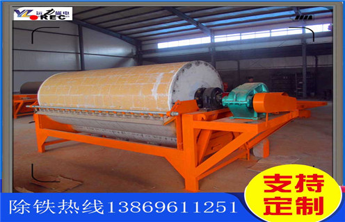 永磁滾筒工作原理，上海RCT-50/65永磁滾筒工作原理_滾筒磁選機多少錢一臺，上海RCT-50/65永磁滾筒工作原理工作原理