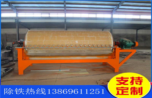 永磁筒磁選機(jī)，湖北磁選機(jī)永磁筒原理_遠(yuǎn)力湖北磁選機(jī)永磁筒原理使用注意事項(xiàng)磁場(chǎng)分布圖